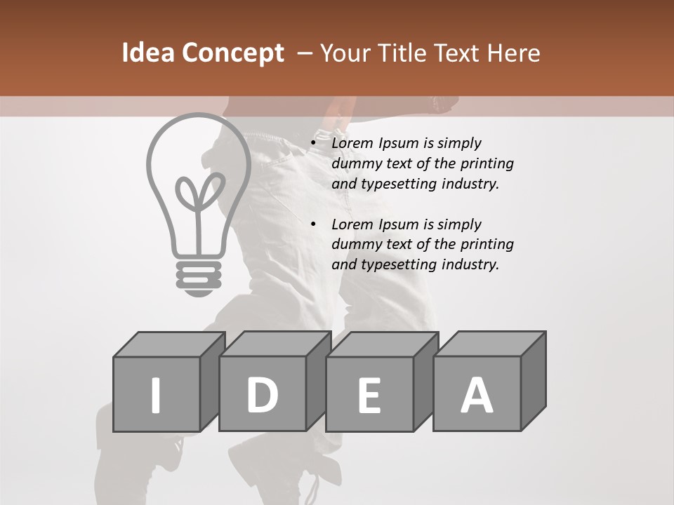 Human One Fashion PowerPoint Template