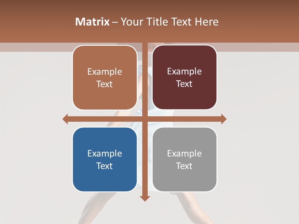 Cheerful Fly Performer PowerPoint Template