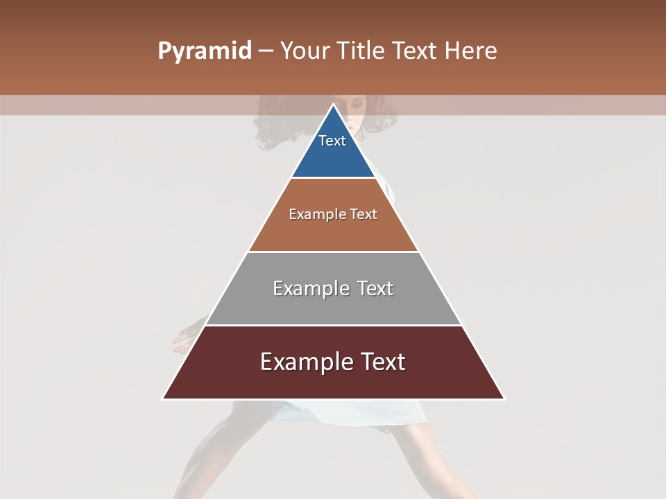 Cheerful Fly Performer PowerPoint Template