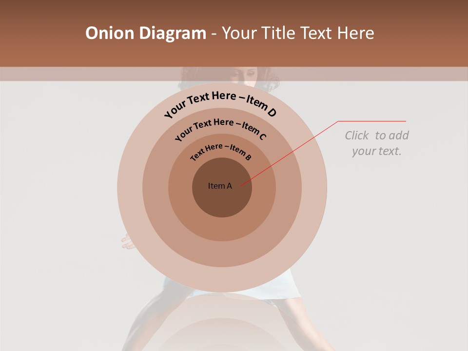 Cheerful Fly Performer PowerPoint Template