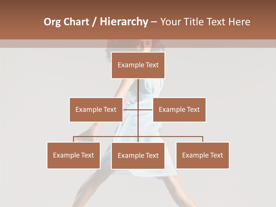 Cheerful Fly Performer PowerPoint Template