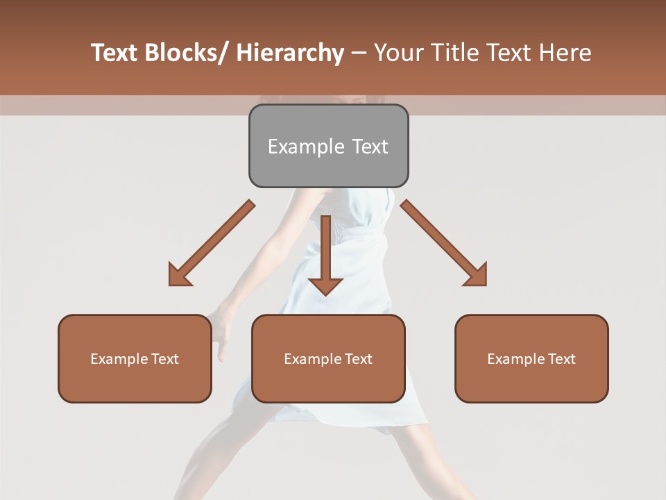 Cheerful Fly Performer PowerPoint Template