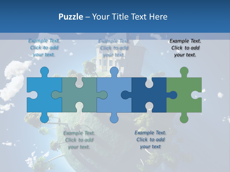 Space Construction Small PowerPoint Template