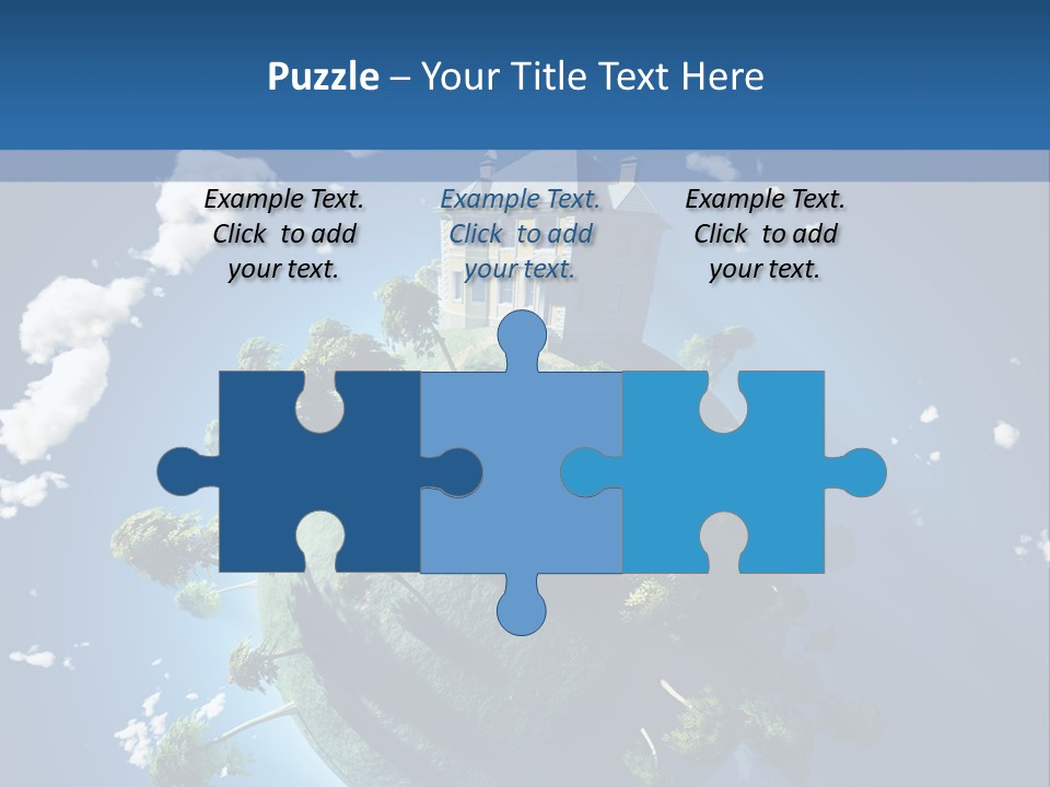 Space Construction Small PowerPoint Template