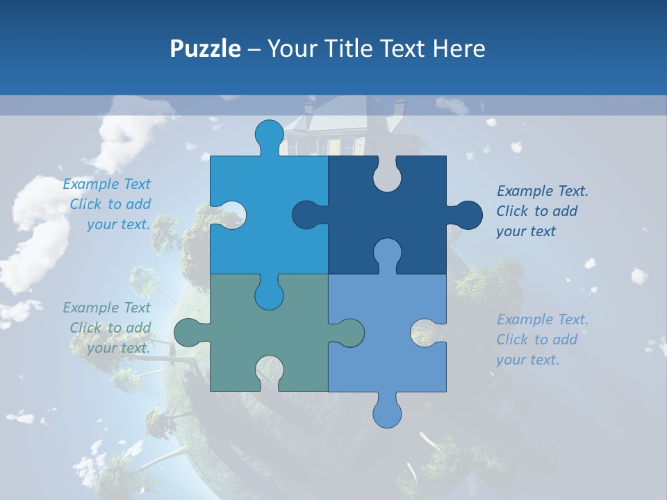 Space Construction Small PowerPoint Template