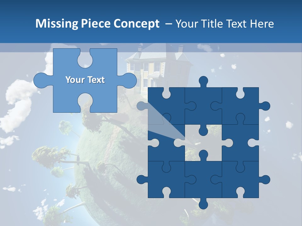 Space Construction Small PowerPoint Template