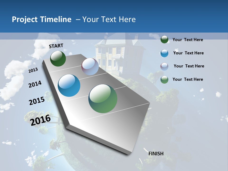 Space Construction Small PowerPoint Template