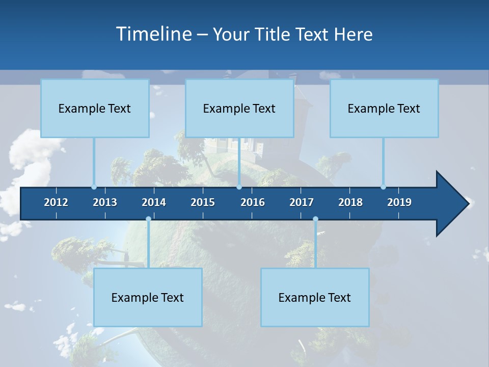 Space Construction Small PowerPoint Template