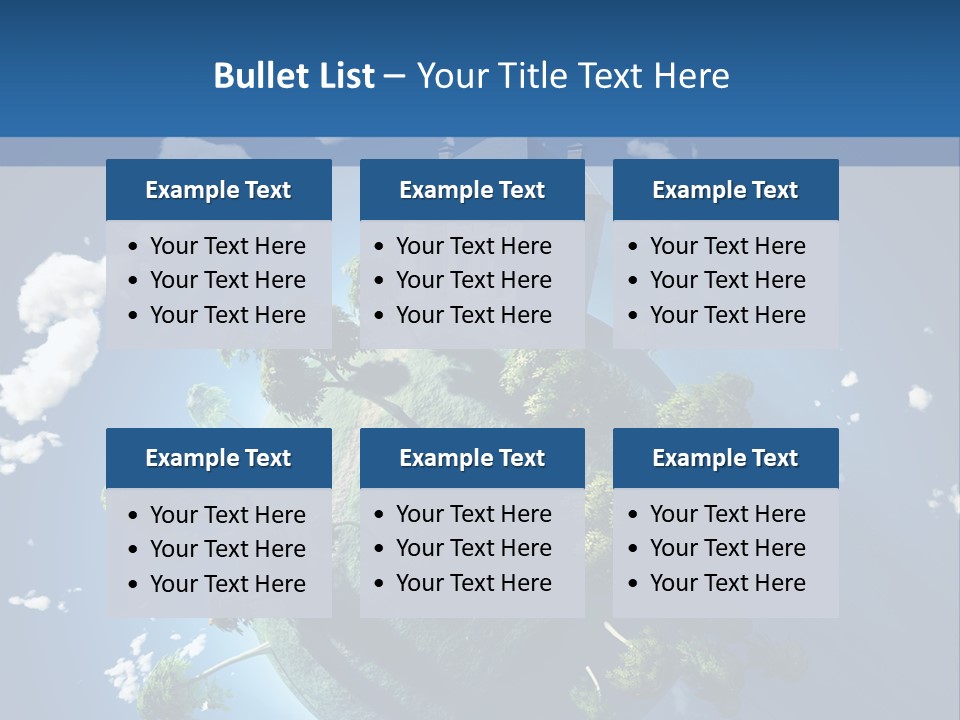 Space Construction Small PowerPoint Template