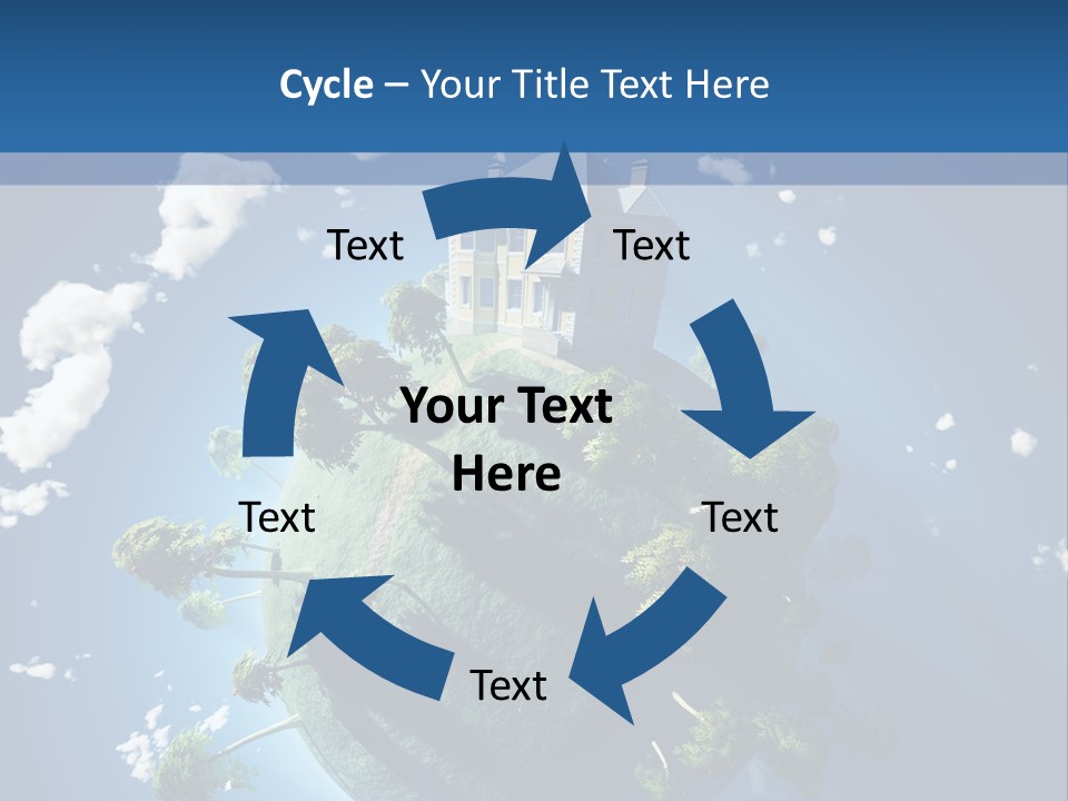 Space Construction Small PowerPoint Template