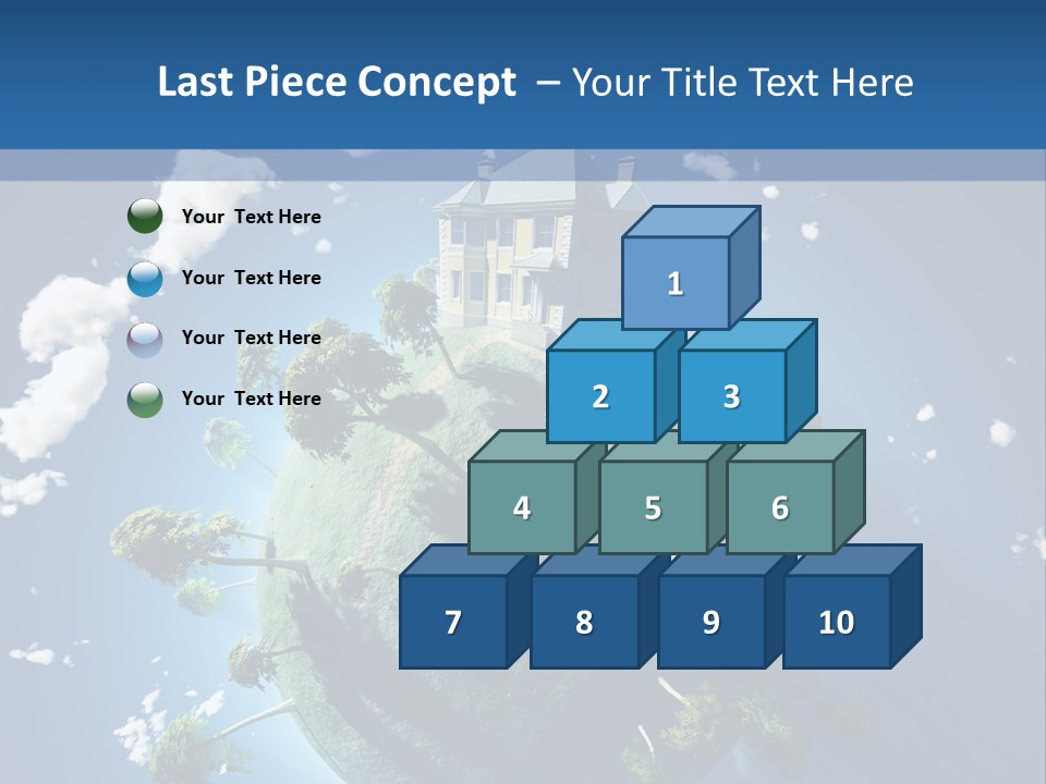 Space Construction Small PowerPoint Template