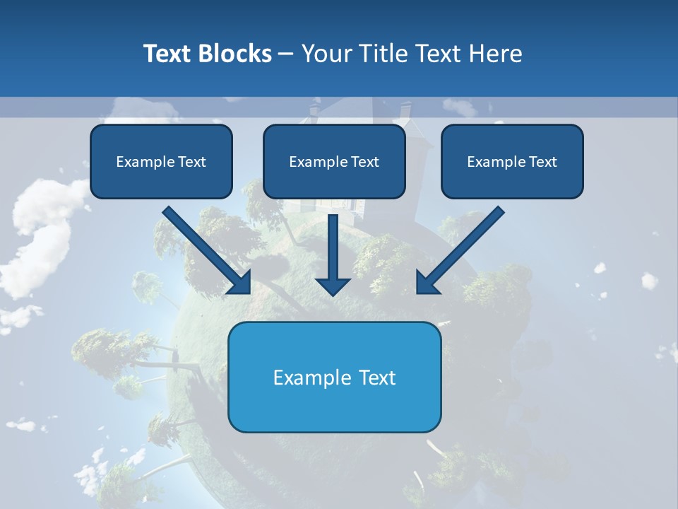 Space Construction Small PowerPoint Template