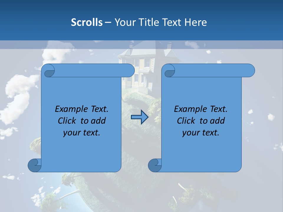 Space Construction Small PowerPoint Template