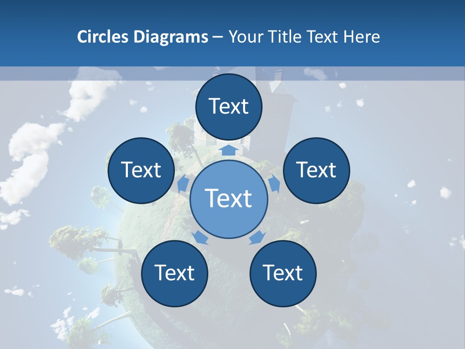 Space Construction Small PowerPoint Template