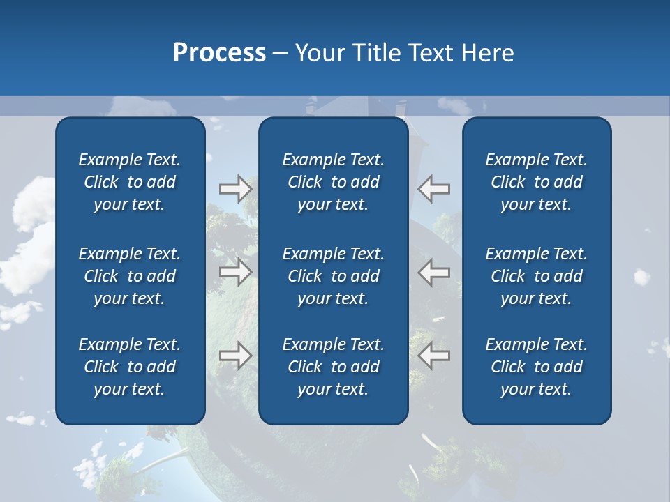 Space Construction Small PowerPoint Template