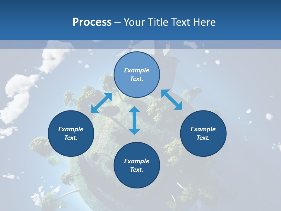 Space Construction Small PowerPoint Template