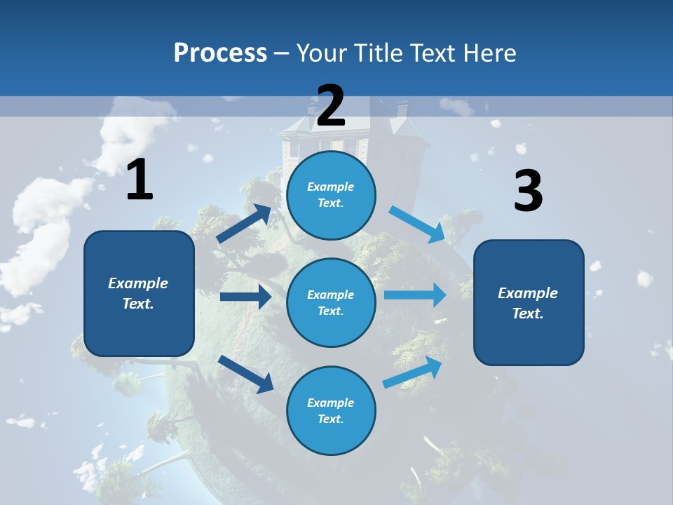 Space Construction Small PowerPoint Template