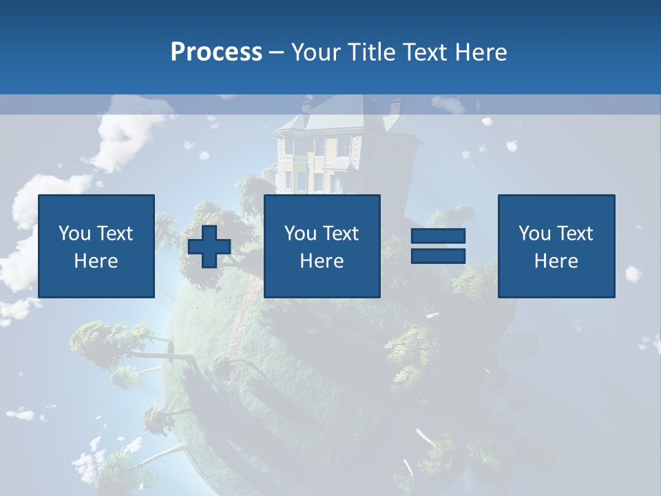 Space Construction Small PowerPoint Template