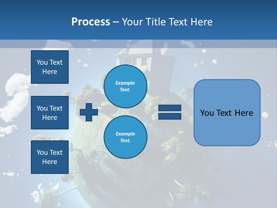 Space Construction Small PowerPoint Template