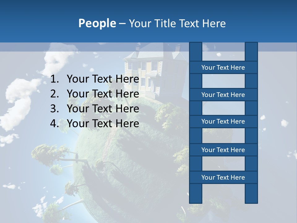Space Construction Small PowerPoint Template