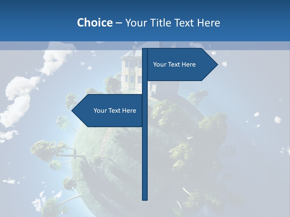 Space Construction Small PowerPoint Template
