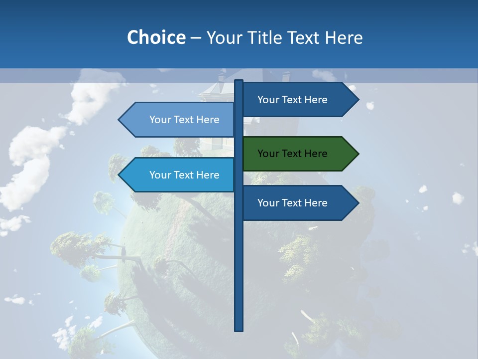 Space Construction Small PowerPoint Template