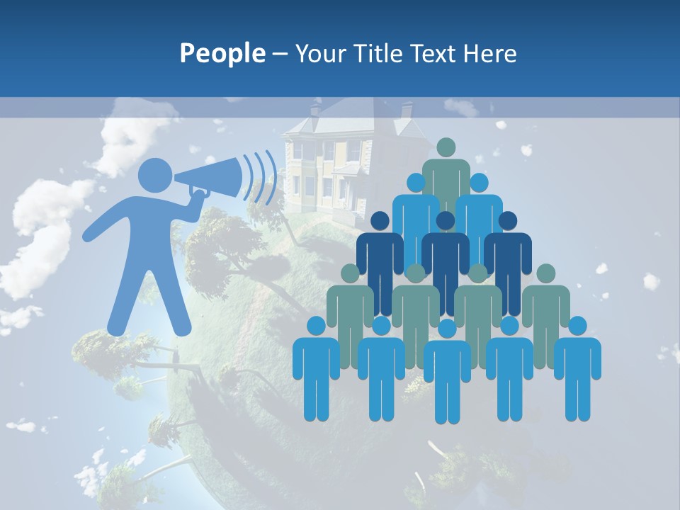 Space Construction Small PowerPoint Template