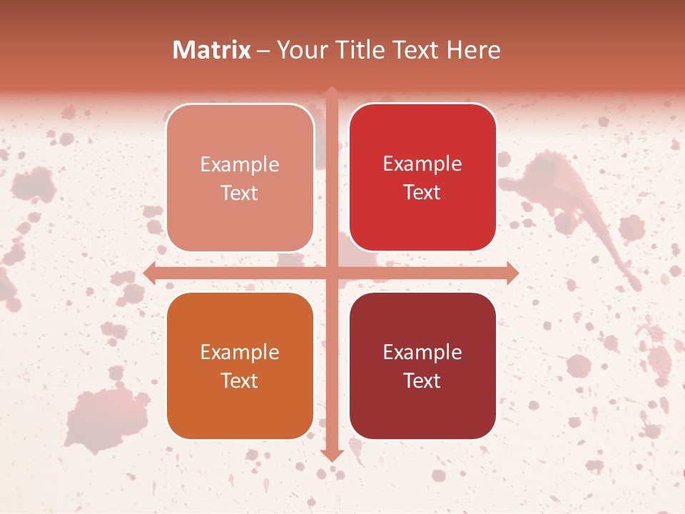 Drip Colorful Paper PowerPoint Template