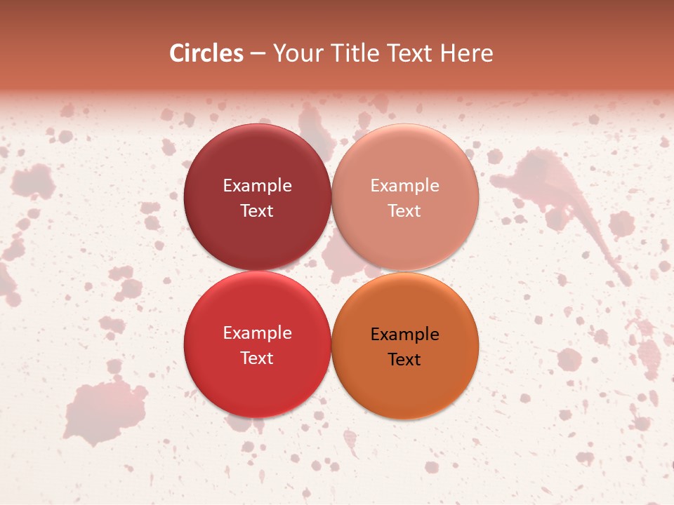 Drip Colorful Paper PowerPoint Template