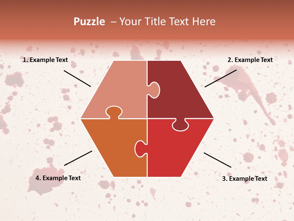 Drip Colorful Paper PowerPoint Template