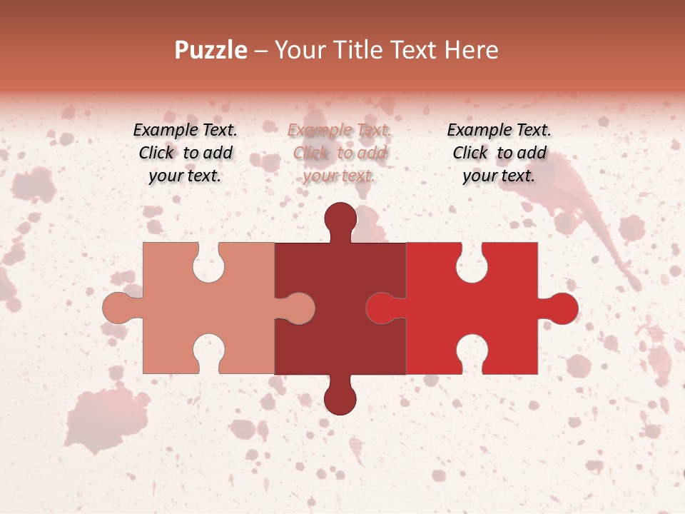 Drip Colorful Paper PowerPoint Template