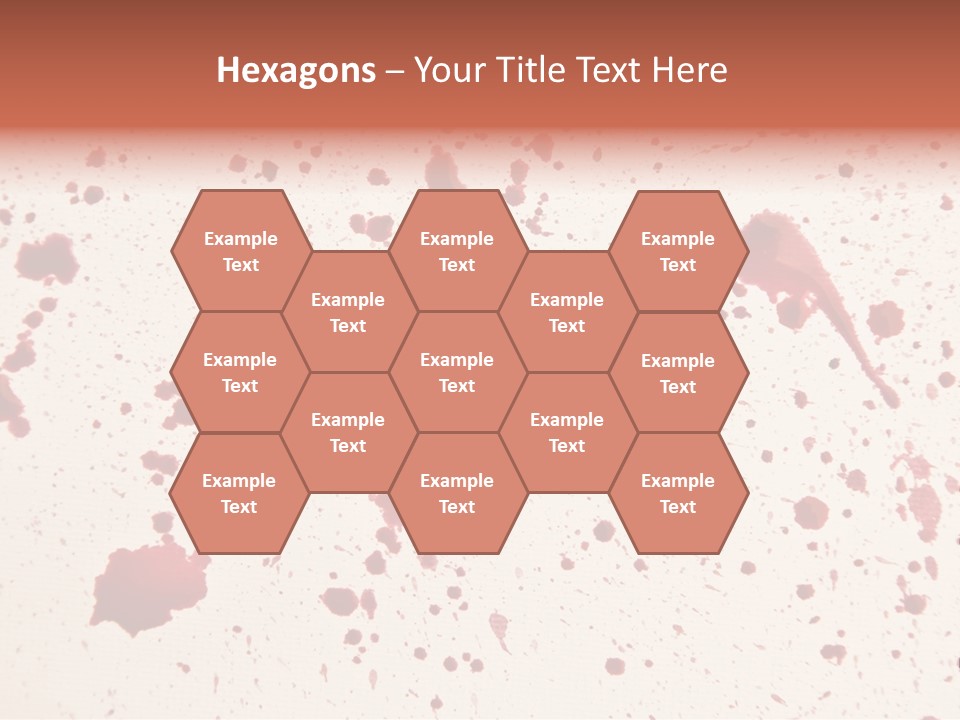 Drip Colorful Paper PowerPoint Template