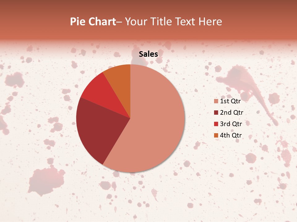 Drip Colorful Paper PowerPoint Template