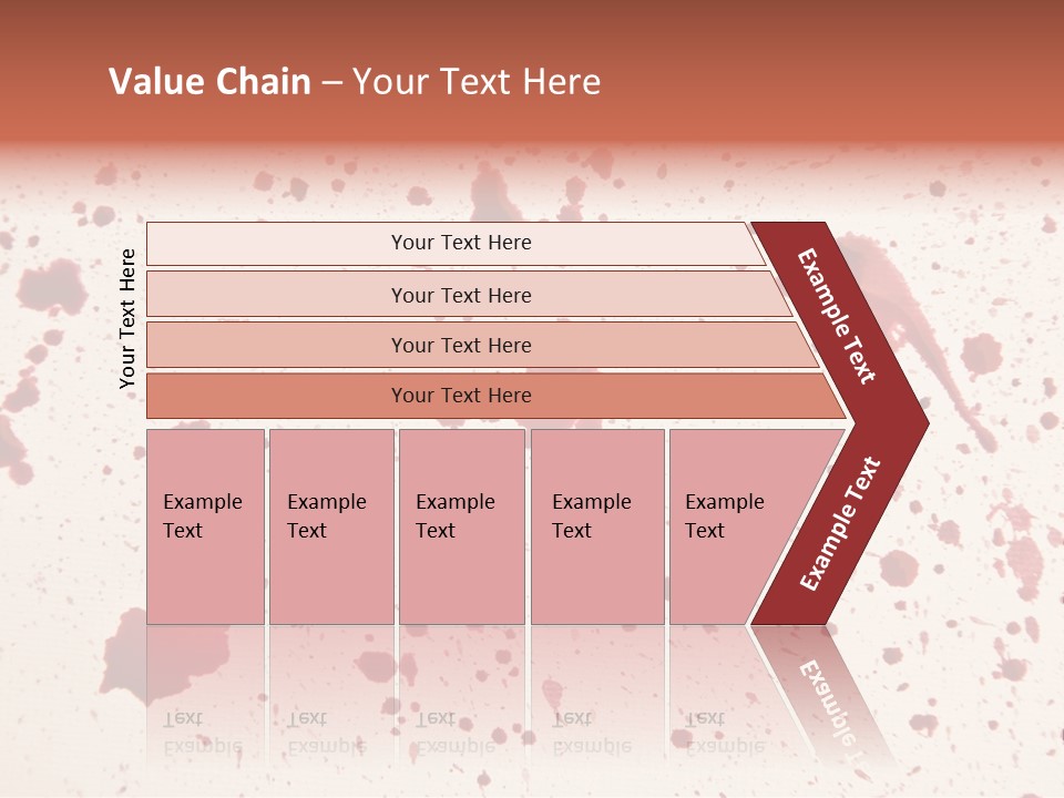 Drip Colorful Paper PowerPoint Template