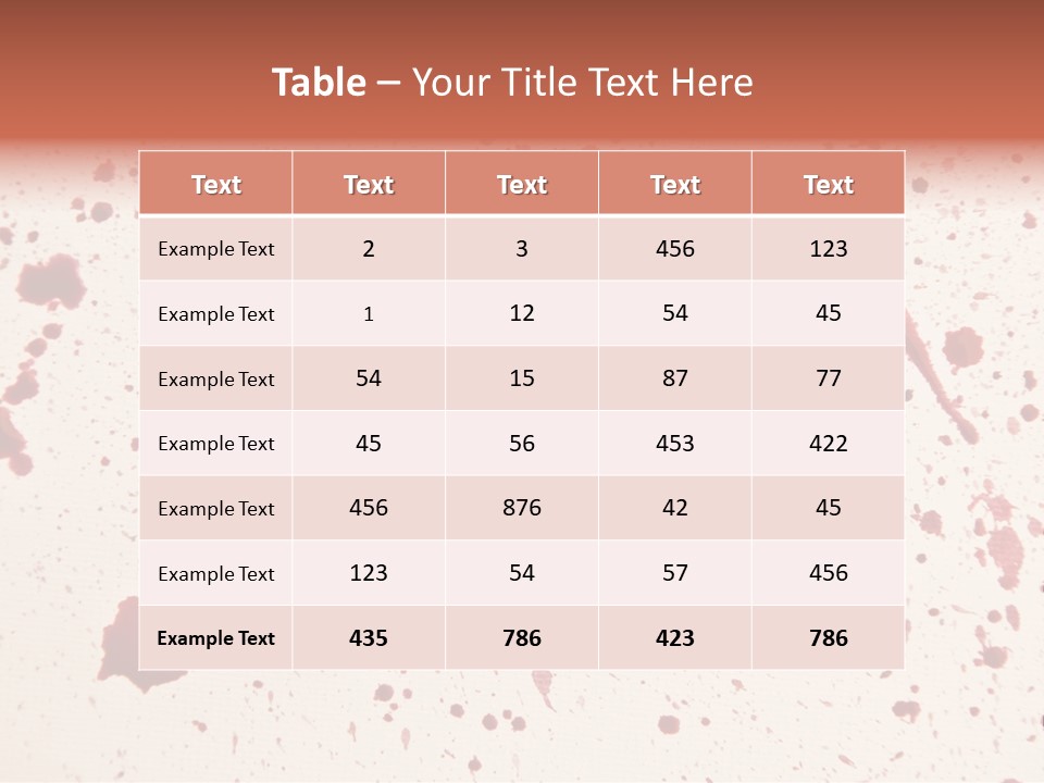 Drip Colorful Paper PowerPoint Template