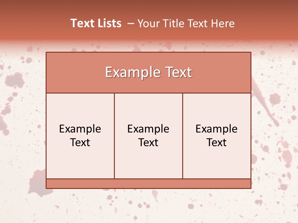 Drip Colorful Paper PowerPoint Template