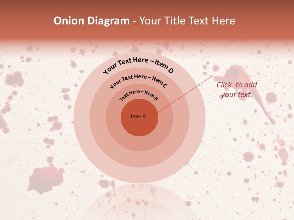 Drip Colorful Paper PowerPoint Template