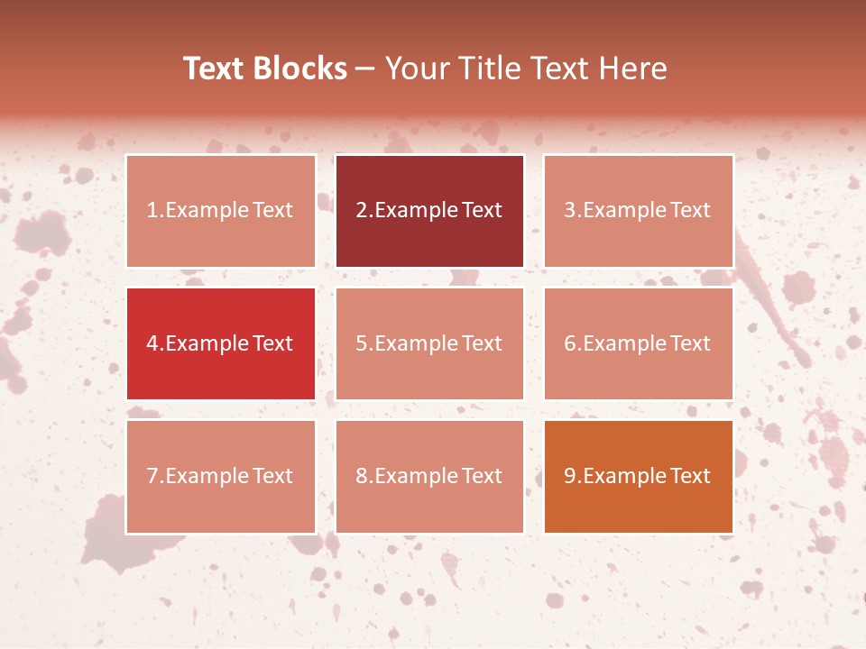 Drip Colorful Paper PowerPoint Template