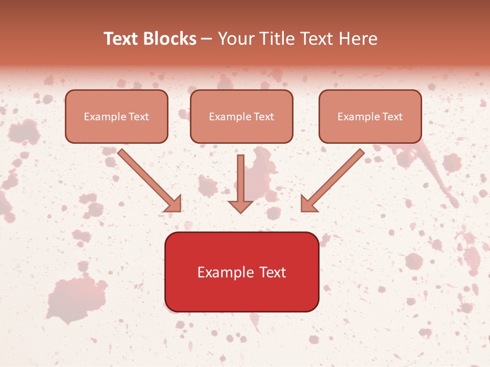 Drip Colorful Paper PowerPoint Template