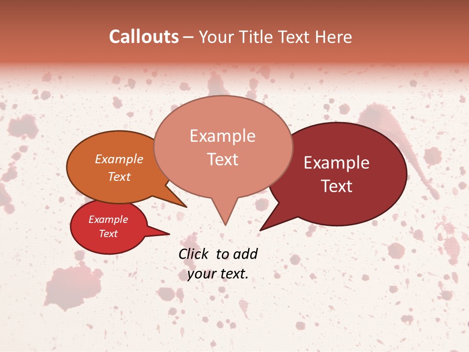 Drip Colorful Paper PowerPoint Template