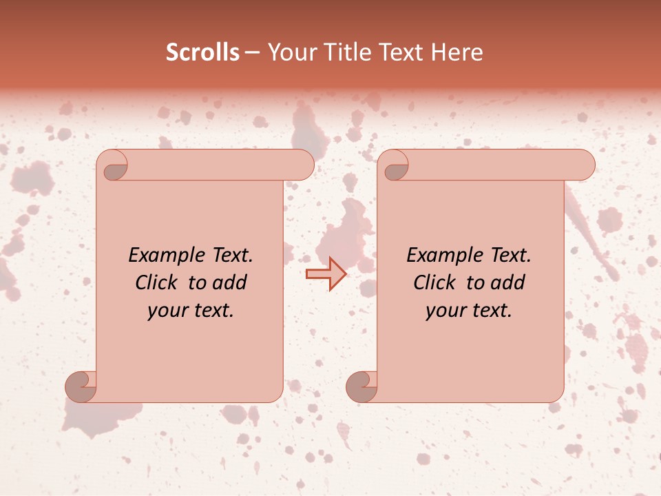 Drip Colorful Paper PowerPoint Template