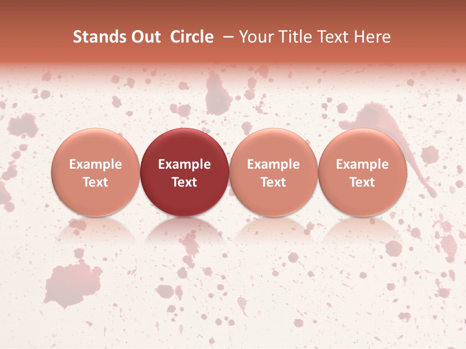 Drip Colorful Paper PowerPoint Template