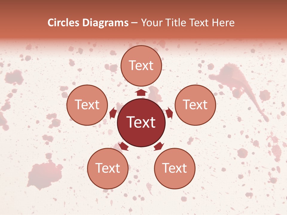 Drip Colorful Paper PowerPoint Template