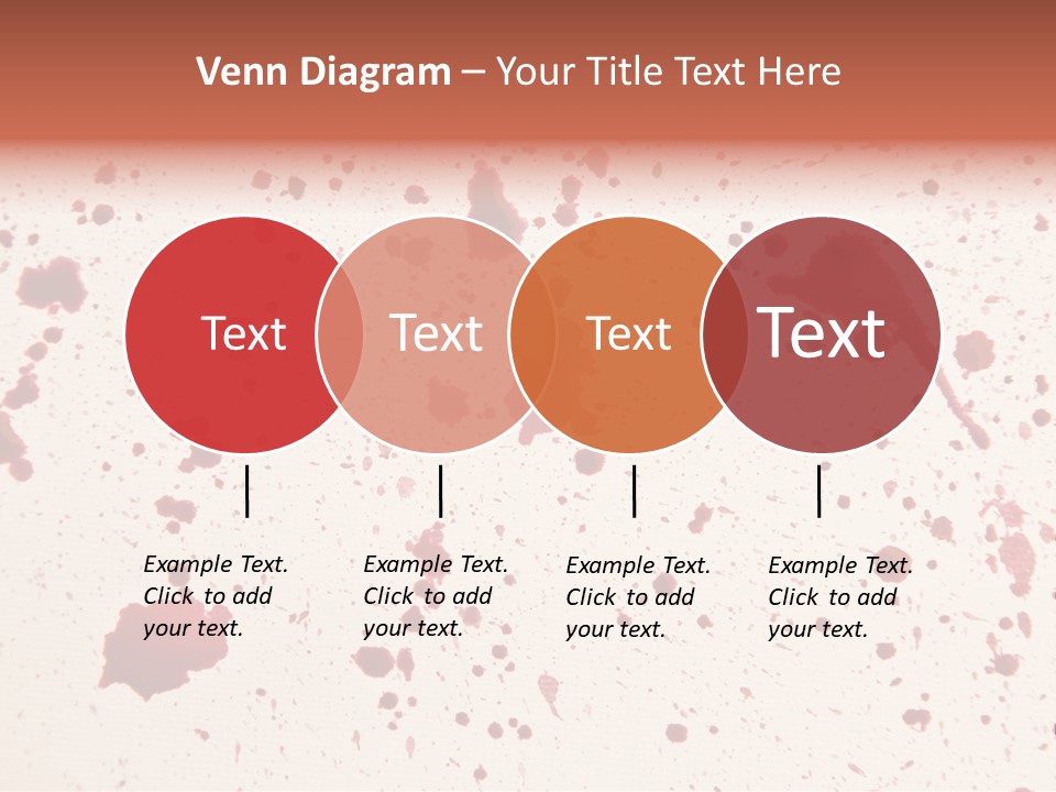 Drip Colorful Paper PowerPoint Template