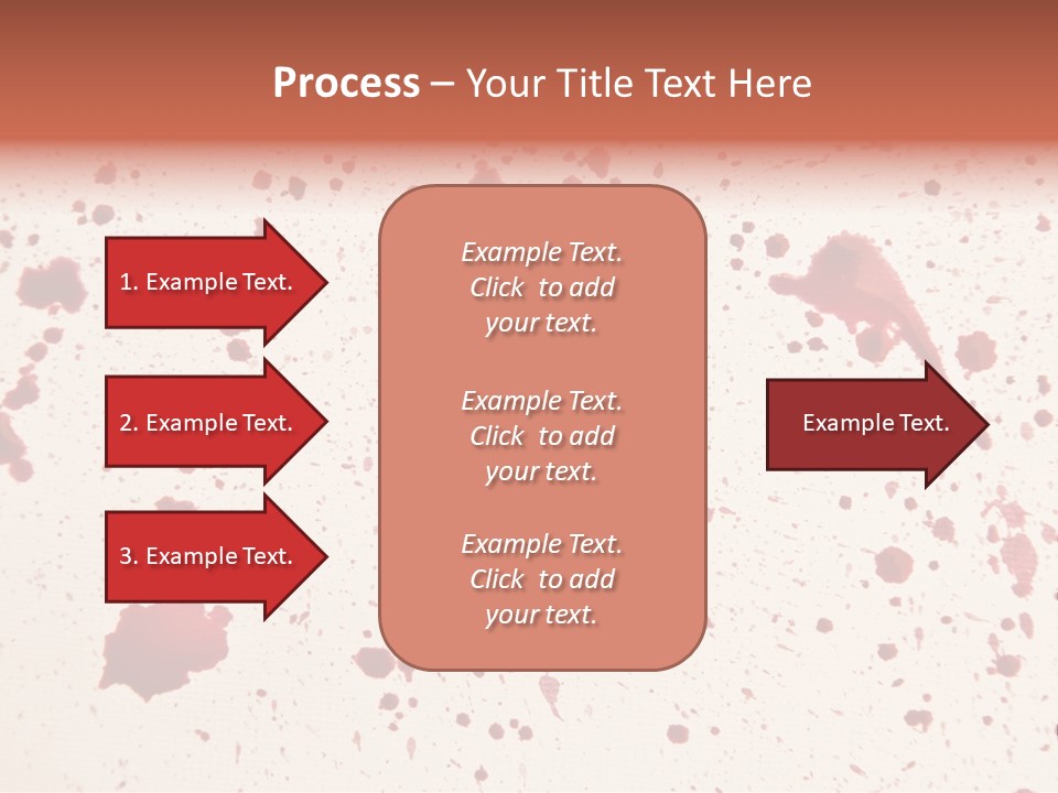 Drip Colorful Paper PowerPoint Template