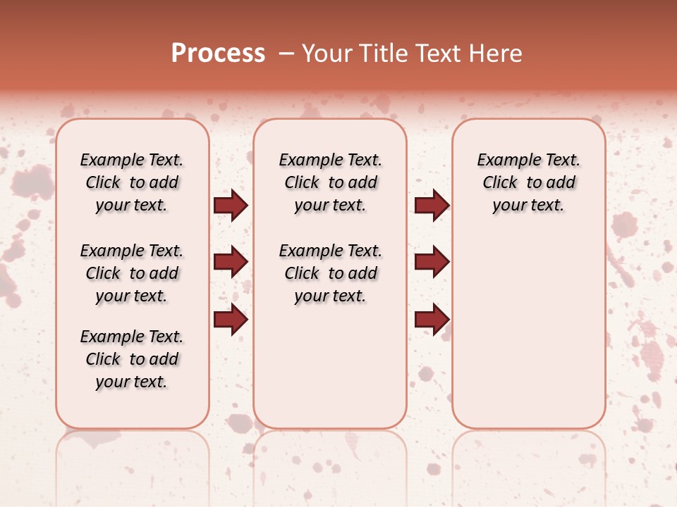Drip Colorful Paper PowerPoint Template