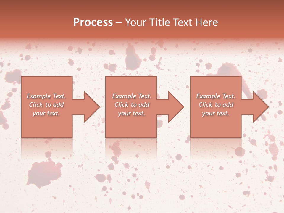 Drip Colorful Paper PowerPoint Template