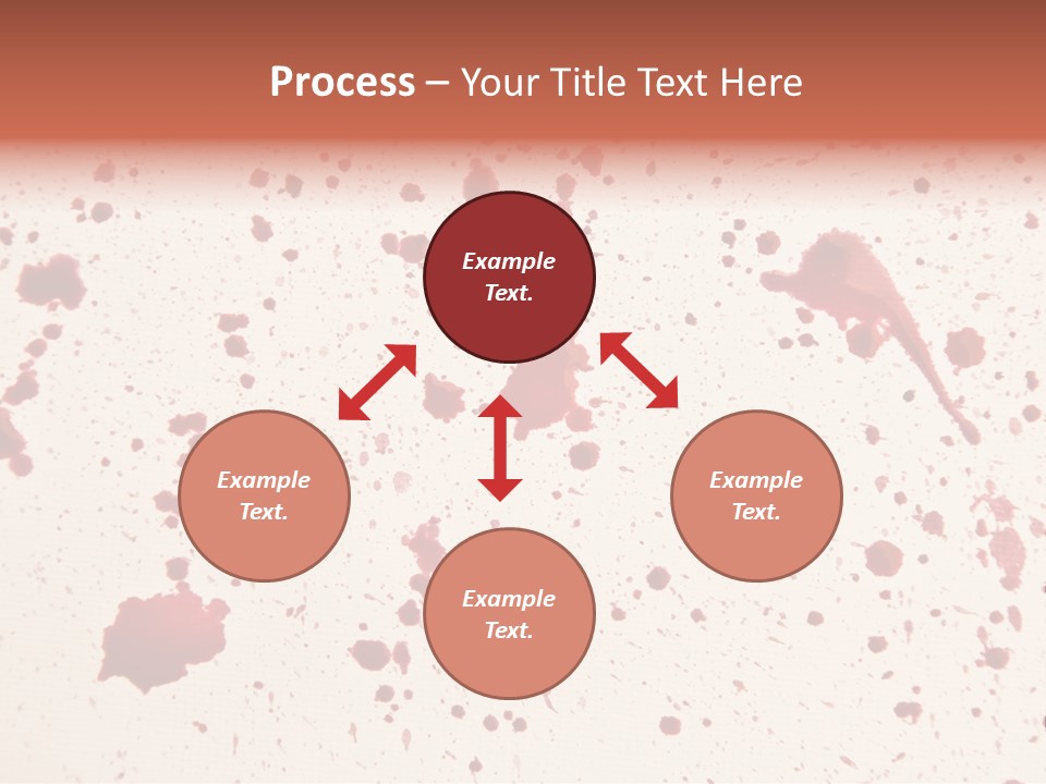 Drip Colorful Paper PowerPoint Template