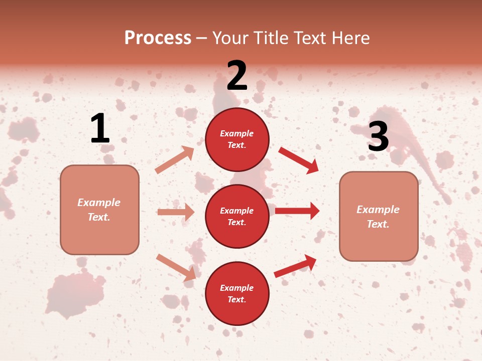 Drip Colorful Paper PowerPoint Template