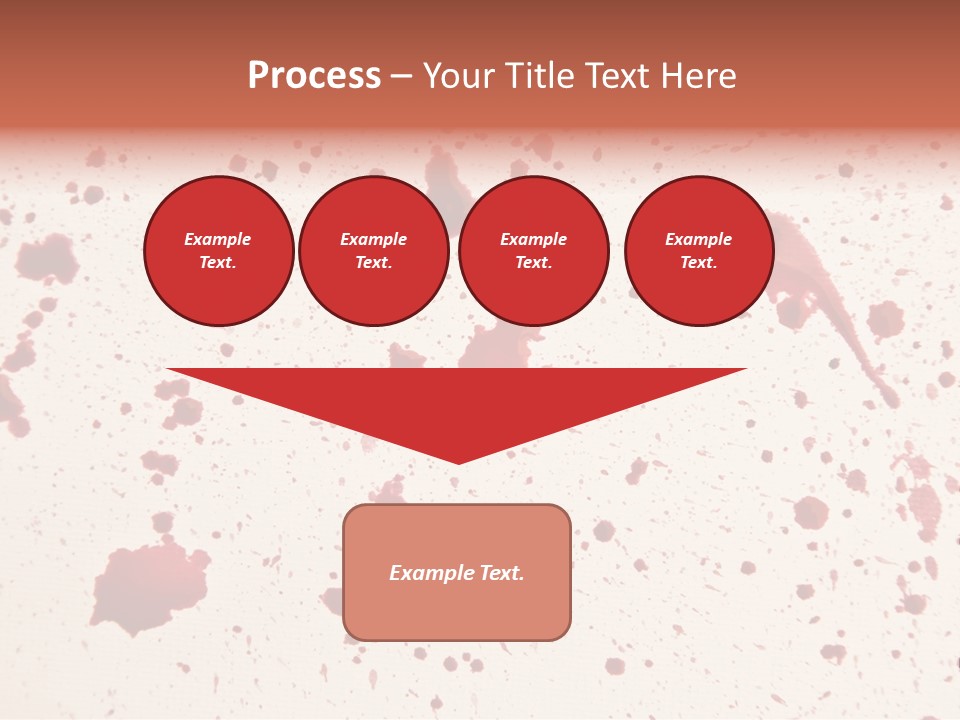 Drip Colorful Paper PowerPoint Template